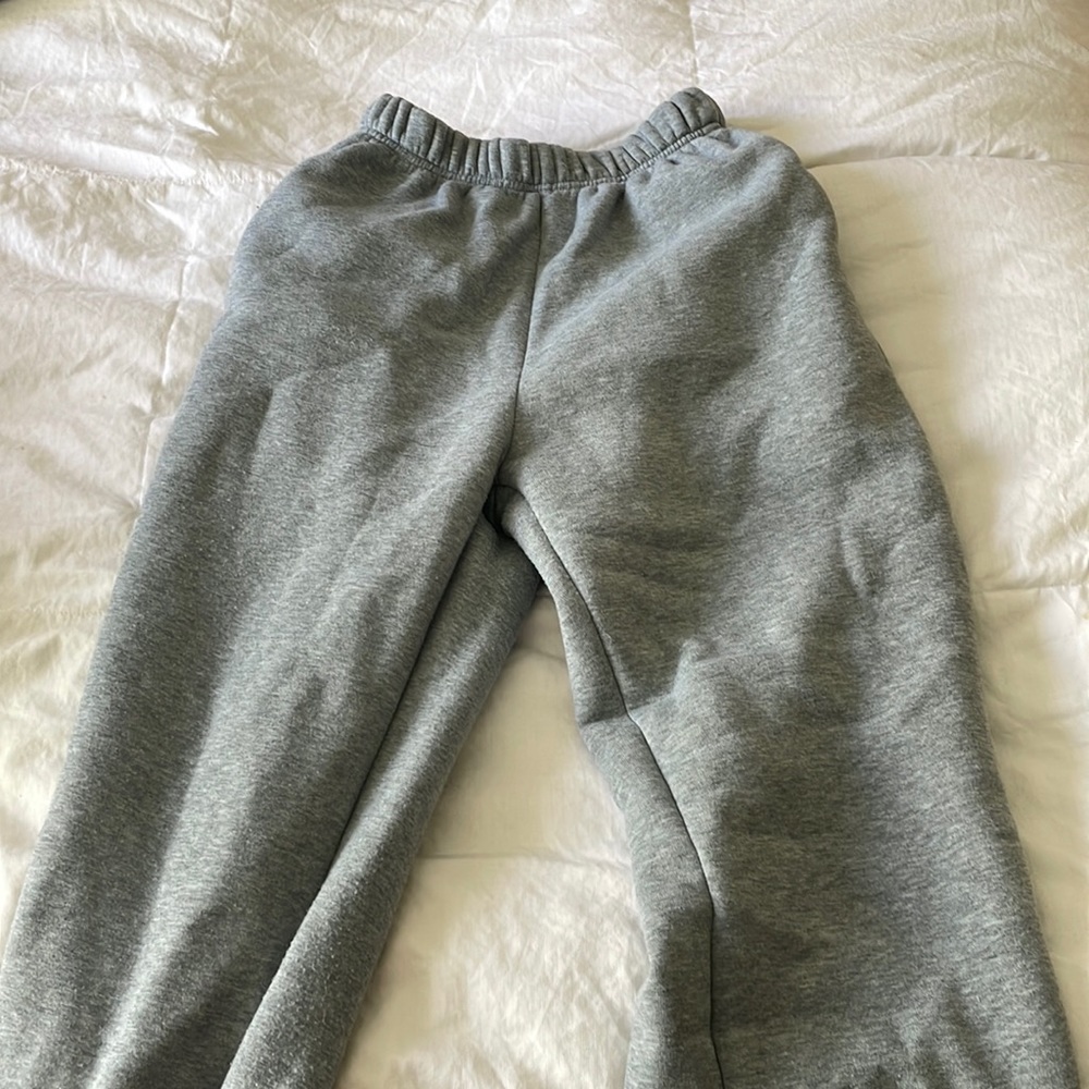 Grey sweatpants size medium tall